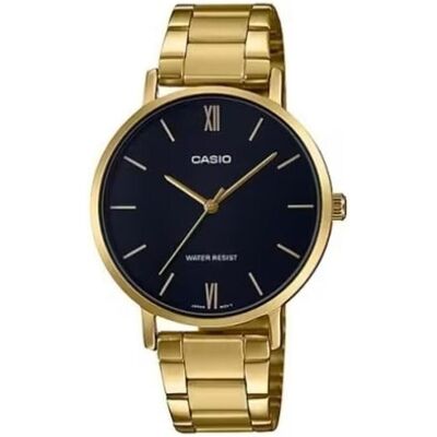 Casio Armbanduhr, Enticer Lady, Gold, (34 mm) Casio Armbanduhr, Enticer Lady, Gold, (34 mm)