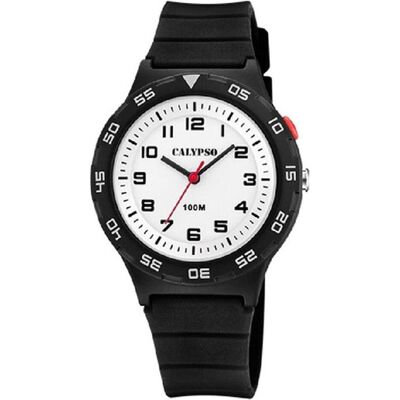 Calypso, Armbanduhr, Junior, Schwarz, (Analoguhr, 36 mm) Calypso, Armbanduhr, Junior, Schwarz, (Analoguhr, 36 mm)