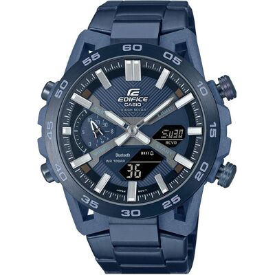 Casio Armbanduhr, ECB-2000CB-2AEF, Blau, (Chronograph, Digitaluhr, Funkuhr, Sportuhr, 47.80 mm) Casio Armbanduhr, ECB-2000CB-2AEF, Blau, (Chronograph, Digitaluhr, Funkuhr, Sportuhr, 47.80 mm)