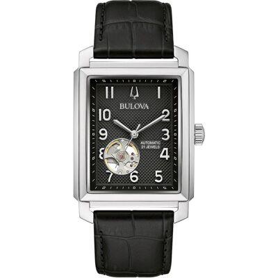 Bulova, Armbanduhr, 96A269 Sutton Classic Automatik 33mm 3ATM, Schwarz, (Analoguhr, 33 mm) Bulova, Armbanduhr, 96A269 Sutton Classic Automatik 33mm 3ATM, Schwarz, (Analoguhr, 33 mm)