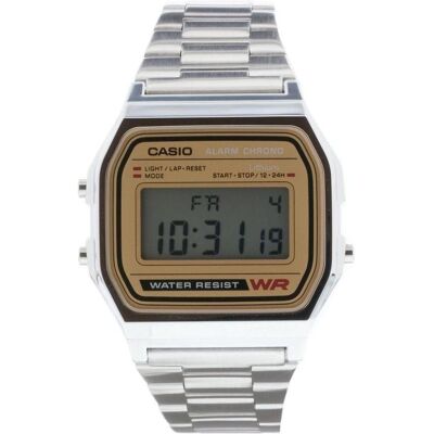 Casio Vintage, Armbanduhr, A158wea-9ef, Silber, (Digitaluhr, 36.80 mm) Casio Vintage, Armbanduhr, A158wea-9ef, Silber, (Digitaluhr, 36.80 mm)
