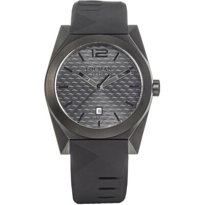 Locman, Armbanduhr, Italy Herrenuhr Stealth schwarz PVD Ref. 0810, Schwarz, (Analoguhr, 41 mm) Locman, Armbanduhr, Italy Herrenuhr Stealth schwarz PVD Ref. 0810, Schwarz, (Analoguhr, 41 mm)