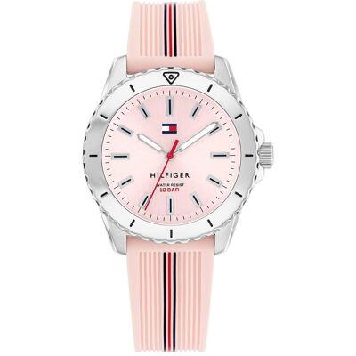 Tommy Hilfiger Armbanduhr, 1720052, Blau, Weiss, Silber, (42 mm) Tommy Hilfiger Armbanduhr, 1720052, Blau, Weiss, Silber, (42 mm)