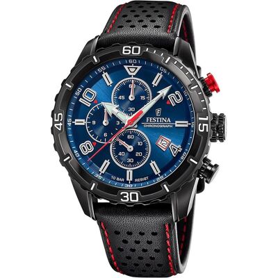 Festina, Armbanduhr, Sport, Schwarz, (Analoguhr, Chronograph, Sportuhr, 45 mm) Festina, Armbanduhr, Sport, Schwarz, (Analoguhr, Chronograph, Sportuhr, 45 mm)