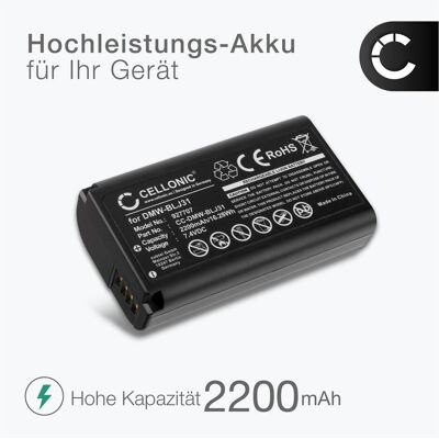 Subtel Akku für Panasonic Lumix DC-S1, Panasonic Lumix DC-S1H, Panasonic Lumix (Kamera Akku), Kamera Stromversorgung, Schwarz Subtel Akku für Panasonic Lumix DC-S1, Panasonic Lumix DC-S1H, Panasonic Lumix (Kamera Akku), Kamera Stromversorgung, Schwarz