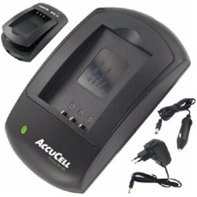 AccuCell Olympus Akku Ladegerät - Li-40B, Li-42B - Schnellladung AccuCell Olympus Akku Ladegerät - Li-40B, Li-42B - Schnellladung