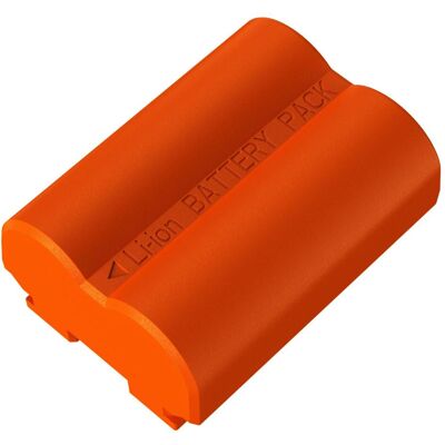 Rollei Kamera-Akku mit USB-C (Kamera Akku), Kamera Stromversorgung, Orange Rollei Kamera-Akku mit USB-C (Kamera Akku), Kamera Stromversorgung, Orange