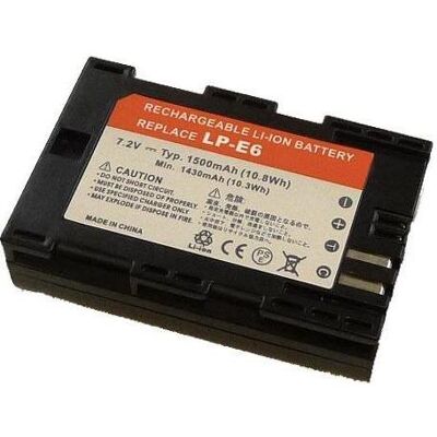 Dörr Canon LP-E6 (Kamera Akku), Kamera Stromversorgung, Schwarz Dörr Canon LP-E6 (Kamera Akku), Kamera Stromversorgung, Schwarz