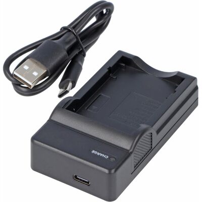 AccuCell USB-Ladegerät Fuji NP-40, NP-95, F30, Z3, Z60, SLB-1037 (Kamera Akku Ladegerät), Kamera Stromversorgung, Schwarz AccuCell USB-Ladegerät Fuji NP-40, NP-95, F30, Z3, Z60, SLB-1037 (Kamera Akku Ladegerät), Kamera Stromversorgung, Schwarz