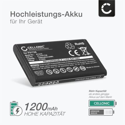 Cellonic Akku für Liquid Image Apex HD Wifi 339, Summit 335, 337, Torque 369, 368, Kamera Stromversorgung, Schwarz Cellonic Akku für Liquid Image Apex HD Wifi 339, Summit 335, 337, Torque 369, 368, Kamera Stromversorgung, Schwarz