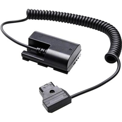 Caruba Batterie Attrappeneinsatz LP E6 auf D Tap Stromkabel (Kamera Akku), Kamera Stromversorgung, Schwarz Caruba Batterie Attrappeneinsatz LP E6 auf D Tap Stromkabel (Kamera Akku), Kamera Stromversorgung, Schwarz