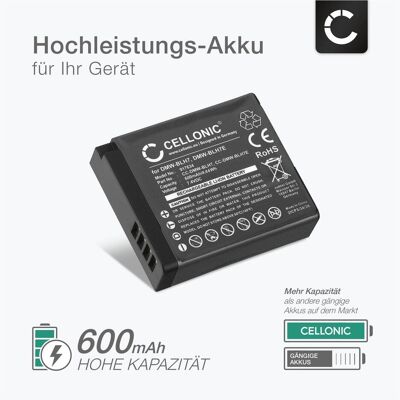 Subtel Akku für Panasonic Lumix DMC-LX15, DC-GX800, DC-GX880, DMC-GF7, DMC-GM1, Kamera Stromversorgung, Grau Subtel Akku für Panasonic Lumix DMC-LX15, DC-GX800, DC-GX880, DMC-GF7, DMC-GM1, Kamera Stromversorgung, Grau