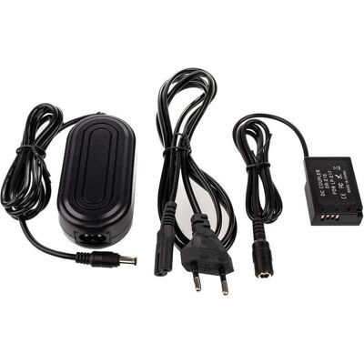 Caruba Canon LP E17 (DR E18) Dummy Akku +AC E6 Netzadapter (US Standard), Kamera Stromversorgung, Schwarz Caruba Canon LP E17 (DR E18) Dummy Akku +AC E6 Netzadapter (US Standard), Kamera Stromversorgung, Schwarz