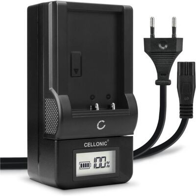 Cellonic Ladegerät Steckdose für Rollei Compactline 800, Powerflex 600, 240 HD, 102, Kamera Stromversorgung, Schwarz Cellonic Ladegerät Steckdose für Rollei Compactline 800, Powerflex 600, 240 HD, 102, Kamera Stromversorgung, Schwarz