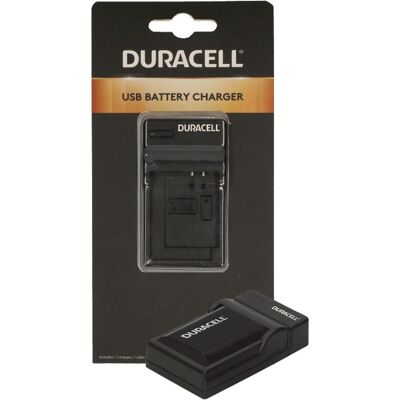 Duracell Ladegerät mit USB Kabel für DR9943/LP-E6 (Kamera Akku Ladegerät), Kamera Stromversorgung, Schwarz Duracell Ladegerät mit USB Kabel für DR9943/LP-E6 (Kamera Akku Ladegerät), Kamera Stromversorgung, Schwarz