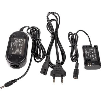 Caruba Canon LP E6 Volldecodierung Dummy Batterie + AC E6 Netzadapter (US Standard) (Kamera Akku), Kamera Stromversorgung, Schwarz Caruba Canon LP E6 Volldecodierung Dummy Batterie + AC E6 Netzadapter (US Standard) (Kamera Akku), Kamera Stromversorgung, Schwarz