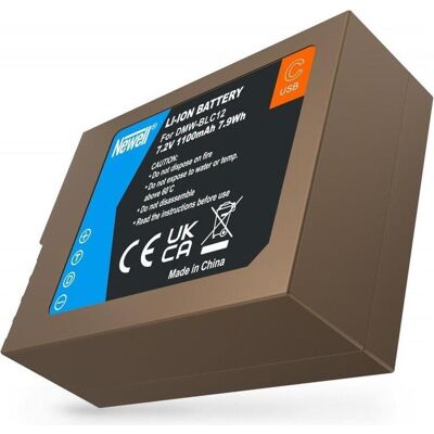 Newell Panasonic DMW-BLC12 USB-C Akku - Kamera Stromversorgung Newell Panasonic DMW-BLC12 USB-C Akku - Kamera Stromversorgung