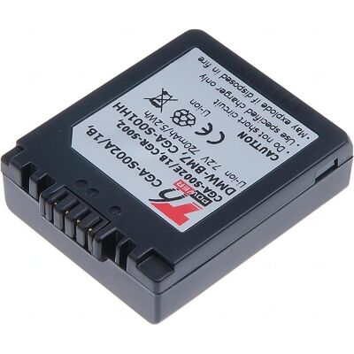 T6 Power Baterie Panasonic DMW-BM7, CGA-S002E, CGA-S002,, šedá (Kamera Akku), Kamera Stromversorgung, Grau T6 Power Baterie Panasonic DMW-BM7, CGA-S002E, CGA-S002,, šedá (Kamera Akku), Kamera Stromversorgung, Grau