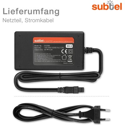 Subtel Netzteil für Nikon D7200, 1 J1, 1 J2, 1 S1, 1 J3, Coolpix A, 1 V3, 1 AW1, Kamera Stromversorgung, Schwarz Subtel Netzteil für Nikon D7200, 1 J1, 1 J2, 1 S1, 1 J3, Coolpix A, 1 V3, 1 AW1, Kamera Stromversorgung, Schwarz