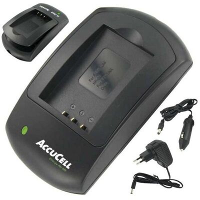 AccuCell Schnell-Ladegerät passend für Sony NP-FC10, NP-FC11 (Kamera Akku Ladegerät), Kamera Stromversorgung AccuCell Schnell-Ladegerät passend für Sony NP-FC10, NP-FC11 (Kamera Akku Ladegerät), Kamera Stromversorgung
