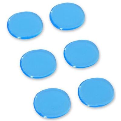 keepdrum Dämpfer Pads für Felle Blau 6 Stück, Schlagzeug Zubehör, Blau keepdrum Dämpfer Pads für Felle Blau 6 Stück, Schlagzeug Zubehör, Blau