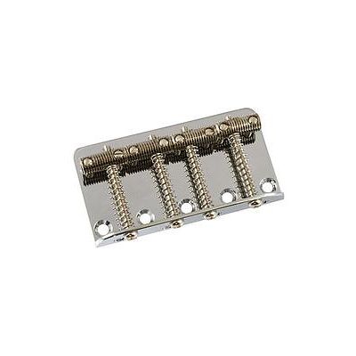 AllParts AP BB 0355-001 Vintage Style Bassbrücke, Gitarre Zubehör, Silber AllParts AP BB 0355-001 Vintage Style Bassbrücke, Gitarre Zubehör, Silber