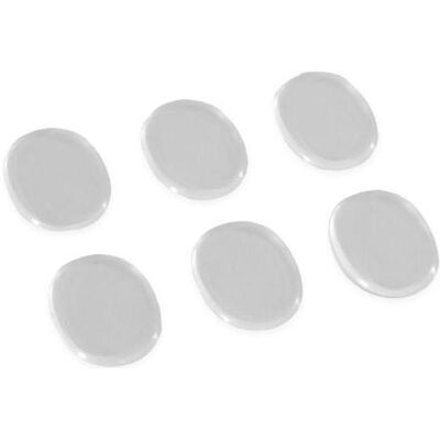keepdrum Dämpfer Pads für Felle Transparent 6 Stück, Schlagzeug Zubehör, Transparent keepdrum Dämpfer Pads für Felle Transparent 6 Stück, Schlagzeug Zubehör, Transparent