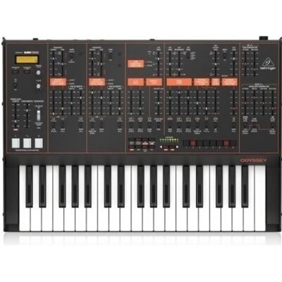 Behringer Odyssey Analog Synthesizer, Synthesizer, Schwarz Behringer Odyssey Analog Synthesizer, Synthesizer, Schwarz