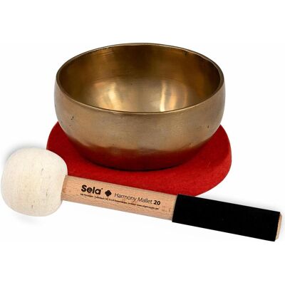 Sela Harmony Singing Bowl 12 klankschaal voor muziek, meditatie en geluidsmassage (Klangschale), Perkussion, Bronze Sela Harmony Singing Bowl 12 klankschaal voor muziek, meditatie en geluidsmassage (Klangschale), Perkussion, Bronze