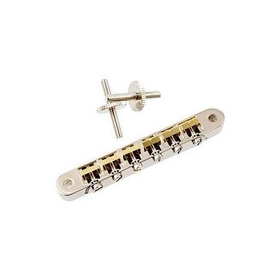 AllParts AP GB 0520-001 Tunematic Brücke nickel (Instrumenten Ersatzteile), Zubehör Instrumente, Silber AllParts AP GB 0520-001 Tunematic Brücke nickel (Instrumenten Ersatzteile), Zubehör Instrumente, Silber
