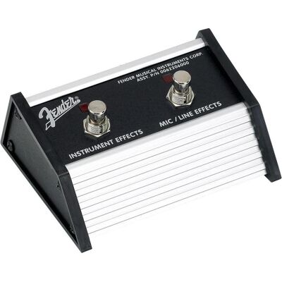 Fender 2-Button FS Acoustasonic (Instrumenten Fusspedal), Zubehör Instrumente, Schwarz Fender 2-Button FS Acoustasonic (Instrumenten Fusspedal), Zubehör Instrumente, Schwarz