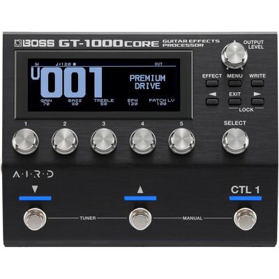 Boss (Electronics) GT-1000CORE Guitar Effects Processor (Bass, Gitarre), Effektpedal, Schwarz Boss (Electronics) GT-1000CORE Guitar Effects Processor (Bass, Gitarre), Effektpedal, Schwarz