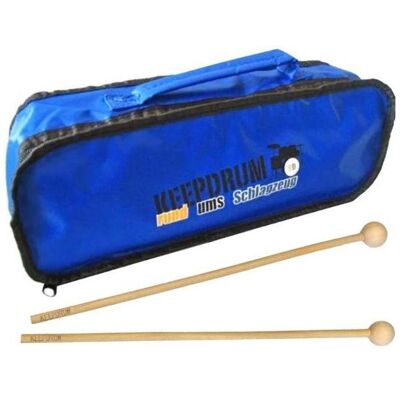 keepdrum MST04 1 Paar Schlägel mit MB02 Glockenspiel Tasche (Glockenspiel), Drumsticks + Schlägel, Braun keepdrum MST04 1 Paar Schlägel mit MB02 Glockenspiel Tasche (Glockenspiel), Drumsticks + Schlägel, Braun