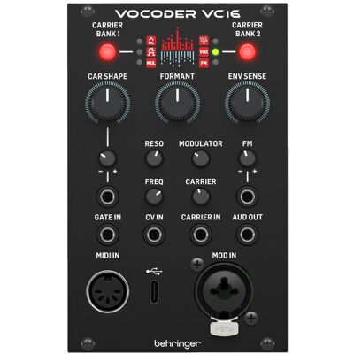 Behringer Vocoder VC16, Synthesizer Behringer Vocoder VC16, Synthesizer