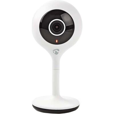 Nedis WIFICI06CWT. Typ: IP-Sicherheitskamera, Unterstützung von Positionierung: Indoor, Übertragungstechni (1920 x 1080 Pixels), Netzwerkkamera, Weiss Nedis WIFICI06CWT. Typ: IP-Sicherheitskamera, Unterstützung von Positionierung: Indoor, Übertragungstechni (1920 x 1080 Pixels), Netzwerkkamera, Weiss