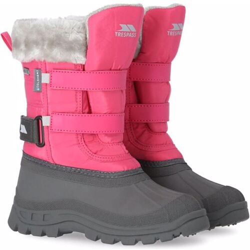 Trespass, Mädchen, Boots + Stiefel, STROMA II Kinder Winterstiefel, Rosa, (34)