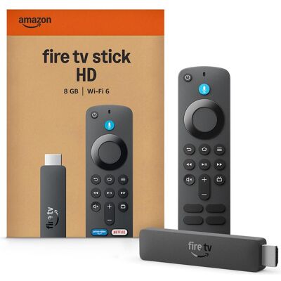 Amazon Fire TV Stick HD (2026) Black, B0DJGCX6Q2 (8 GB), Streaming Box, Schwarz Amazon Fire TV Stick HD (2026) Black, B0DJGCX6Q2 (8 GB), Streaming Box, Schwarz