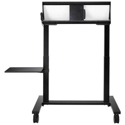 Optoma Motorised Floor Lift On Wheels With Anti-collision for IFPD and Control for ENI Creative Touc (Boden), Beamer Halterung, Schwarz Optoma Motorised Floor Lift On Wheels With Anti-collision for IFPD and Control for ENI Creative Touc (Boden), Beamer Halterung, Schwarz