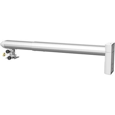 BenQ 0.6 Wall Mount - Befestigungskit (Wandmontage für geringe Projektionsentfernung) (Wand), Beamer Halterung, Weiss, Silber BenQ 0.6 Wall Mount - Befestigungskit (Wandmontage für geringe Projektionsentfernung) (Wand), Beamer Halterung, Weiss, Silber