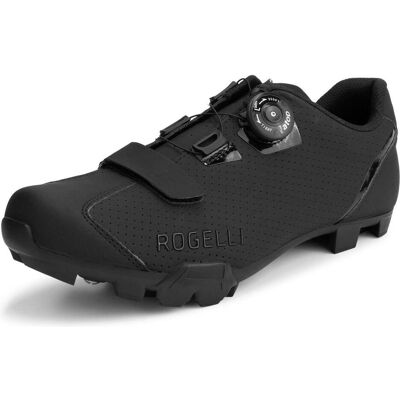 Rogelli, Unisex, Veloschuhe, R-400x MTB Schoenen Heren en Dames - Fietsschoenen Mountainbike - Zwart - Maat 46 (46), Schwarz Rogelli, Unisex, Veloschuhe, R-400x MTB Schoenen Heren en Dames - Fietsschoenen Mountainbike - Zwart - Maat 46 (46), Schwarz