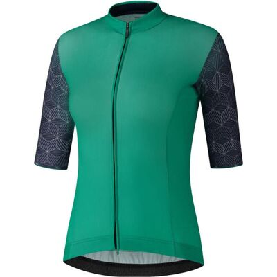 Shimano Damen, Velotrikot, Yuri (XL), Grün, XL Shimano Damen, Velotrikot, Yuri (XL), Grün, XL