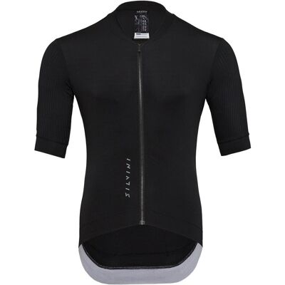 Silvini, Herren, Velotrikot, Herren Radtrikot Trafoi (S), Schwarz, S Silvini, Herren, Velotrikot, Herren Radtrikot Trafoi (S), Schwarz, S