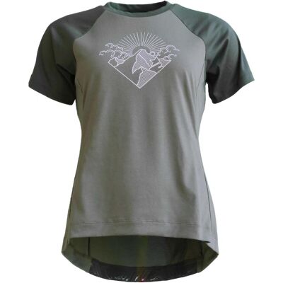 Zimtstern, Damen, Velotrikot, PureFlowz (XL), Grün, XL Zimtstern, Damen, Velotrikot, PureFlowz (XL), Grün, XL