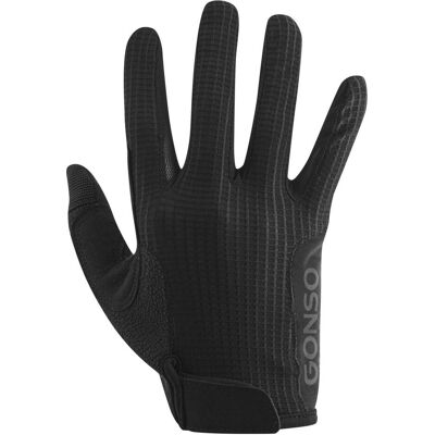 Gonso, Unisex, Handschuhe, Radhandschuhe lang, Schwarz, (L) Gonso, Unisex, Handschuhe, Radhandschuhe lang, Schwarz, (L)