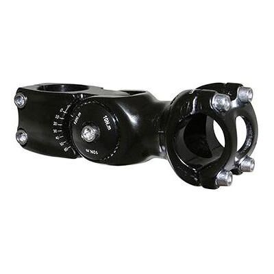 P2R Verstellbarer Vorbau - MTB VTT 25,4mm 90mm Schwarz P2R Verstellbarer Vorbau - MTB VTT 25,4mm 90mm Schwarz
