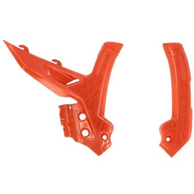 Acerbis X-grip Rahmenschutz - Stoß, Kratzer, Orange Acerbis X-grip Rahmenschutz - Stoß, Kratzer, Orange