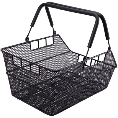 CONTEC Fahrradkorb Mocca Multi Schwarz - Hinten Stahl Fahrradkorb CONTEC Fahrradkorb Mocca Multi Schwarz - Hinten Stahl Fahrradkorb