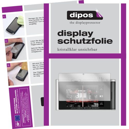 Dipos Displayschutzfolie Crystalclear (Displayschutz, TL2), Kameraschutz, Transparent