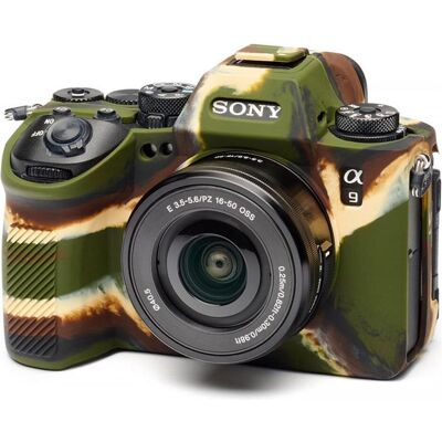 EASYCOVER - A9 III / A1 II - Schwarz Camouflage - Silikon - Kamerahülle EASYCOVER - A9 III / A1 II - Schwarz Camouflage - Silikon - Kamerahülle