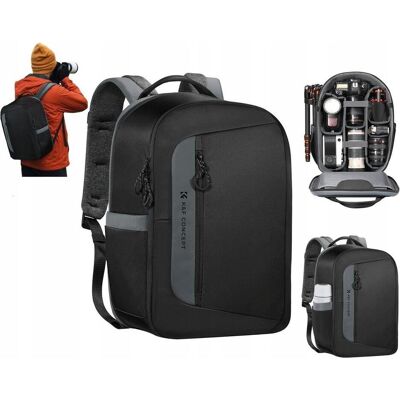 K&F Concept Plecak Kf Plecak Fotograficzny Foto na Aparat Lustrzankę DSLR Kamerę Drona / 22L / K&F / KF13.158 (Fotorucksack, 22 l), Kameratasche, Schwarz K&F Concept Plecak Kf Plecak Fotograficzny Foto na Aparat Lustrzankę DSLR Kamerę Drona / 22L / K&F / KF13.158 (Fotorucksack, 22 l), Kameratasche, Schwarz